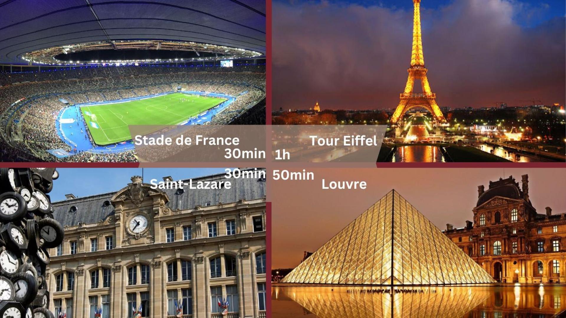 Destiny Appart' Paris -Beauvais-Orly- Podcasts- Stade De France Стен Экстерьер фото